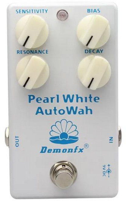 Demonfx 기타 이펙트 페달 와우 왜곡 오버드라이브 지연 리버브 컴프레서 부스터, AUTO WAHAUTO WAH, 1개