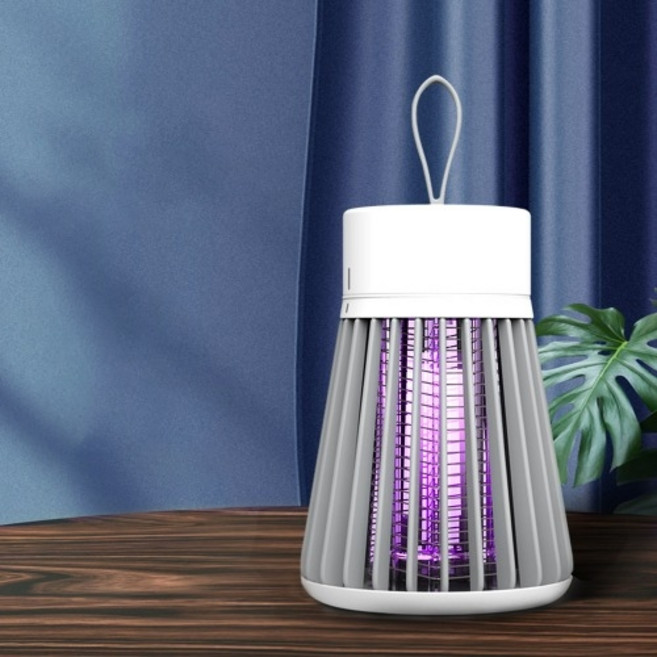 LED 모기퇴치기 램프형 UV 해충퇴치기 가정용 캠핑용 휴대용 전기모기킬러