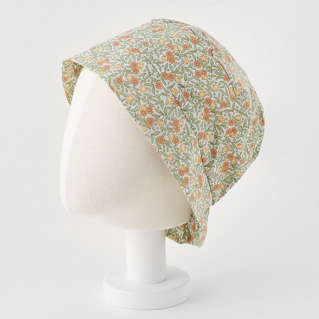 모모안 아사면 항암모자 주방두건 실내 여성 중년 비니