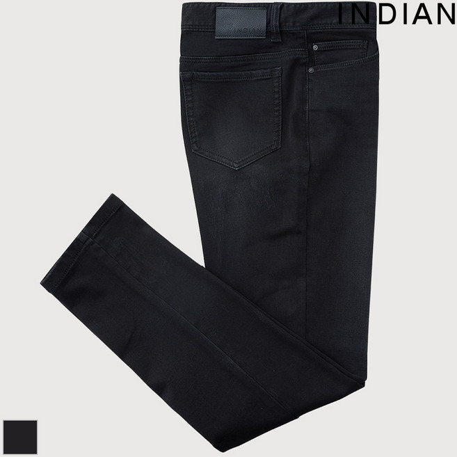 [INDIAN] 스트레치 기모 데님 팬츠_MIUDLYW9561