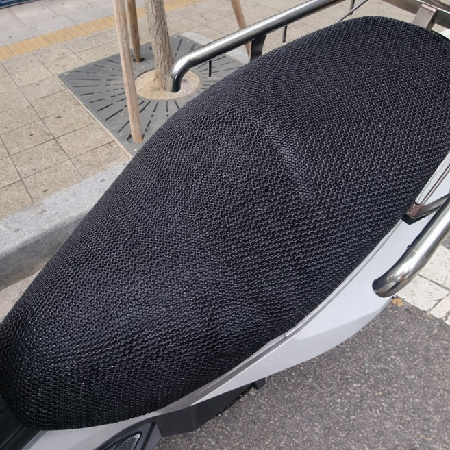 AUTOTN 오토바이 안장 풀메쉬 여름 쿨시트 7XL 매쉬커버 조이맥스 XMAX 크루심 포르자, 1개