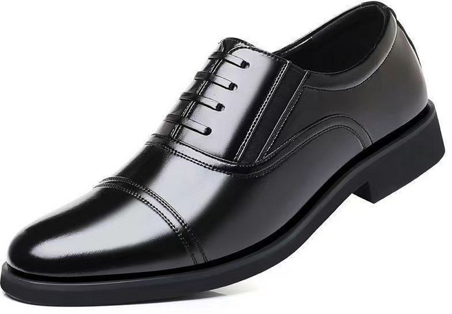 스타일닥터 피혁 소재 캐주얼 패션 비즈니스 슈즈 평발 낮은 컷 부드러운 바닥 편안한 구두