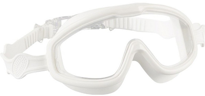 메이스 아동용 빅 워터 스윔 고글, 화이트, 1개