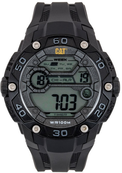 캐터필라 디지털 1D 남성 군인 군대 군용 전자시계 1D.167.21.241