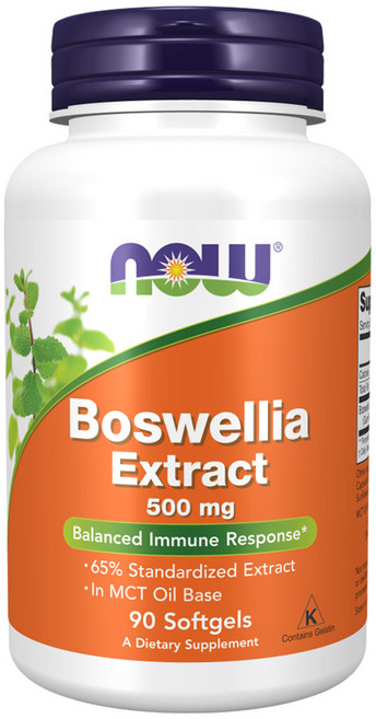 Now Foods 보스웰리아 추출물 500mg 90 소프트젤 나우푸드, 기본, 1개, 90정