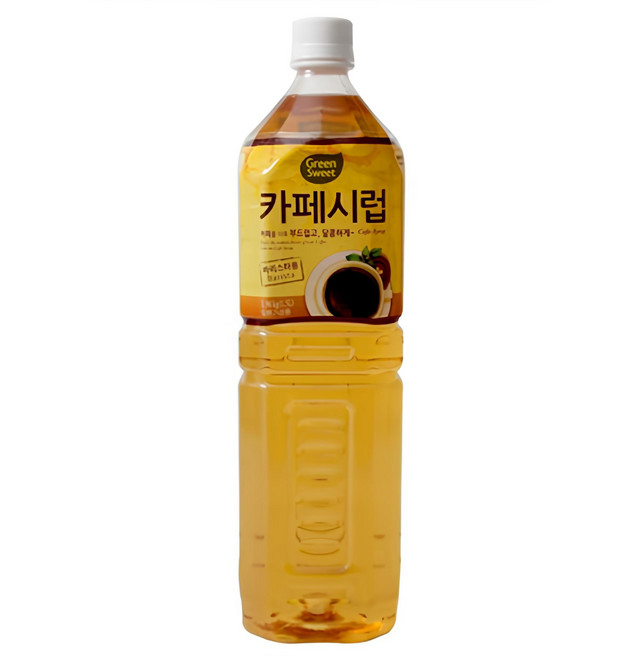 그린스위트 카페시럽, 1.5L, 1개