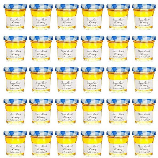 허니 꿀 시럽 보네 마만 코셔 미니 병 30개 PCS x 1 OZ, Honey