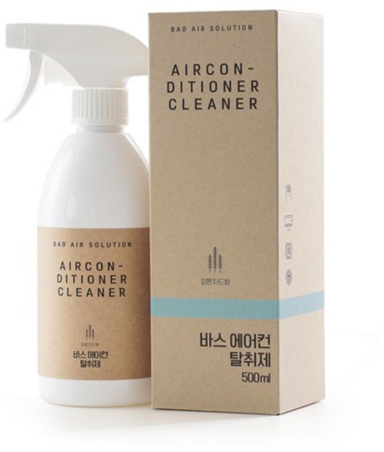 BAS 바스 에어컨 탈취제, 1개, 500ml