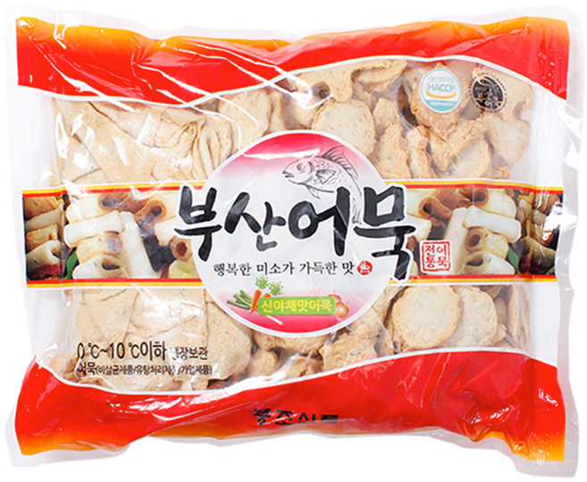 어묵 부산 조리 냉동 박스 kg ea 풍조 종합 식품, 2.5kg, 18개