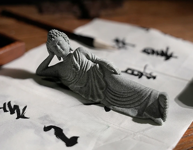 붓다몰 부처님 불상 명상용 좌상, 와상