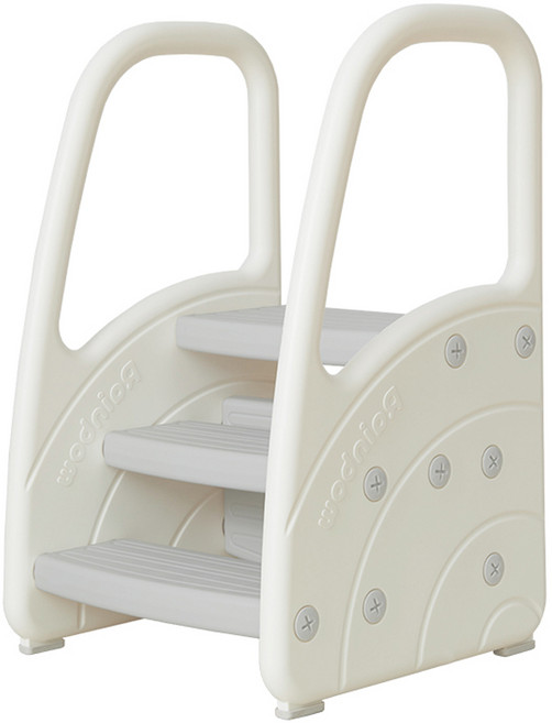 BeneBene 레인보우 3단 디딤대, 아이보리, 1개
