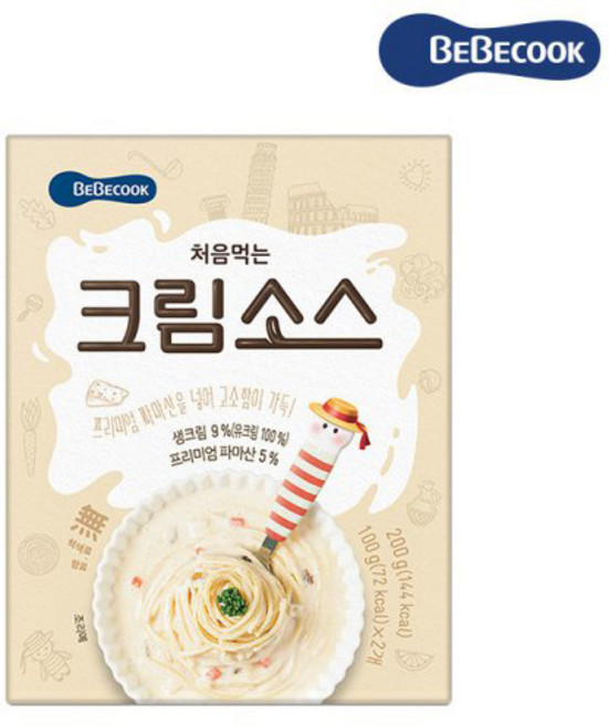 베베쿡 처음먹는 덮밥 소스, 크림, 200g, 1개