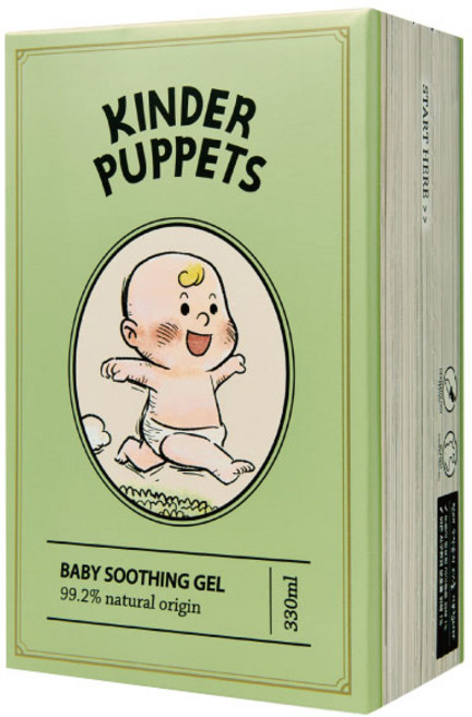 킨더퍼페츠 베이비 수딩젤, 1개, 330ml
