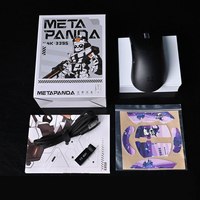 커세어 세이버 v2 PRO 울트라 빛 무선 게이밍 마우스, 기본 색상, P1 프로 4K 블랙 (4K 수신기 미포함)