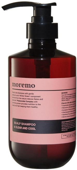 모레모 스칼프 샴푸 클리어 앤 쿨향, 500ml, 1개