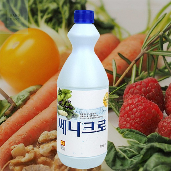 행마트 과일 소독제 쎄니크로 1L 식재료세척제, 1개