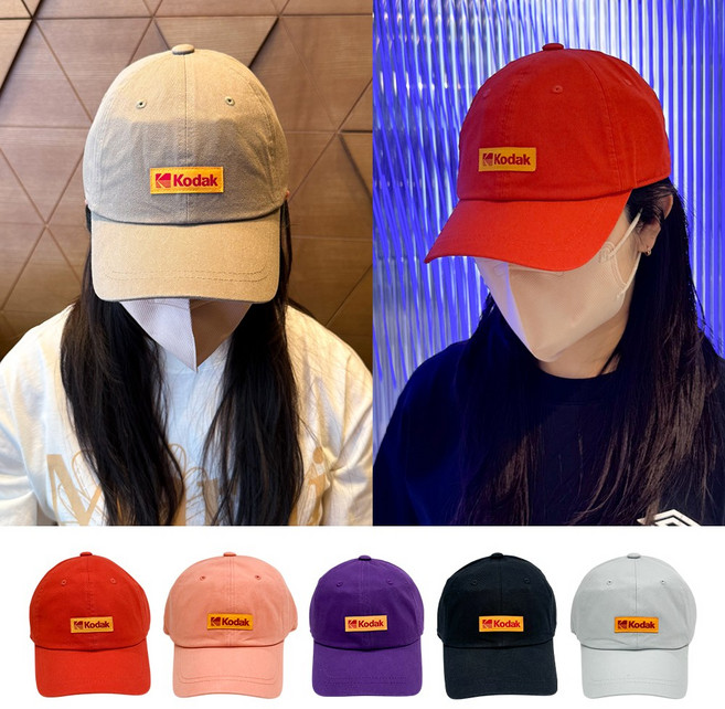 국내매장판 코닥 컬러플러스 볼캡 야구모자 캡모자 남자 여자 학생