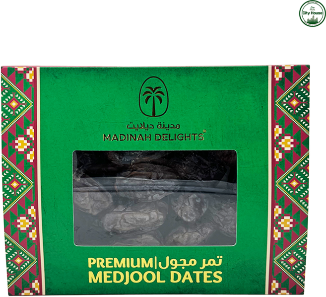 Madinah Delights 프리미엄 메주올 대추야자, 2개, 500g
