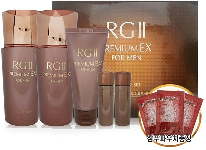 알지투 다나한 RG2 포맨 프리미엄EX 스킨케어 세트 샴푸파우치 3장증정, 1개