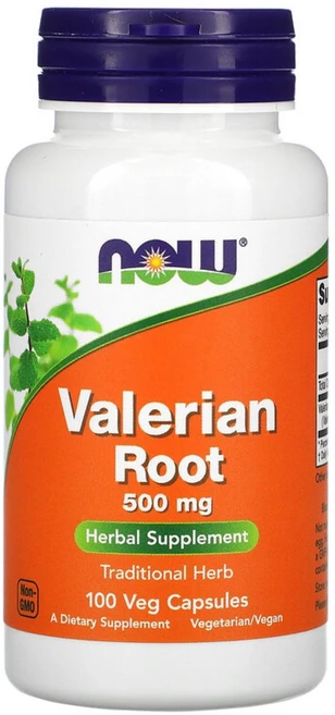 나우푸드 쥐오줌풀 전통허브 500mg 100베지캡슐 Valerian Root, 100정, 1통 - 쿠팡