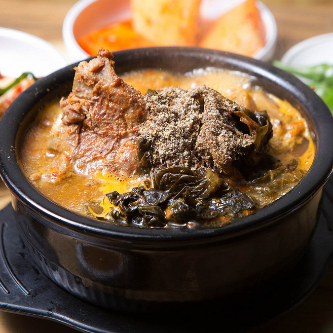 건더기 듬뿍 우거지 뼈해장국 1kg 1-4팩, 1개