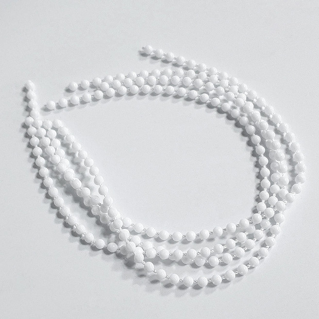 국내생산 양변기 (고무덮개 줄4P) 30cm 4개입 변기레버줄 마개줄 변기줄 변기구슬줄 구슬줄, 1개