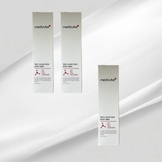 레드 클리어 시카 바디 미스트 200ml 3개, 2027.09.26