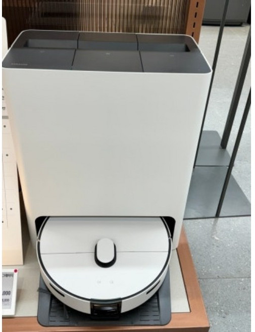 [삼성전자] AI 스팀 VR7MD97716G 로봇청소기, 새틴 그레이지