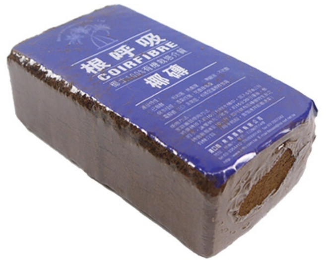綠藝家 根呼吸椰磚, 1個, 椰磚650克
