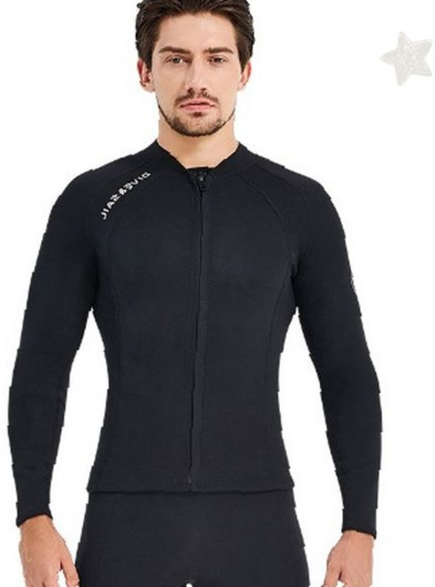 분리형 잠수복 다이빙슈트 수상스키 다이버 스킨스쿠버 서핑 웻 슈트 3mm, 여성상의