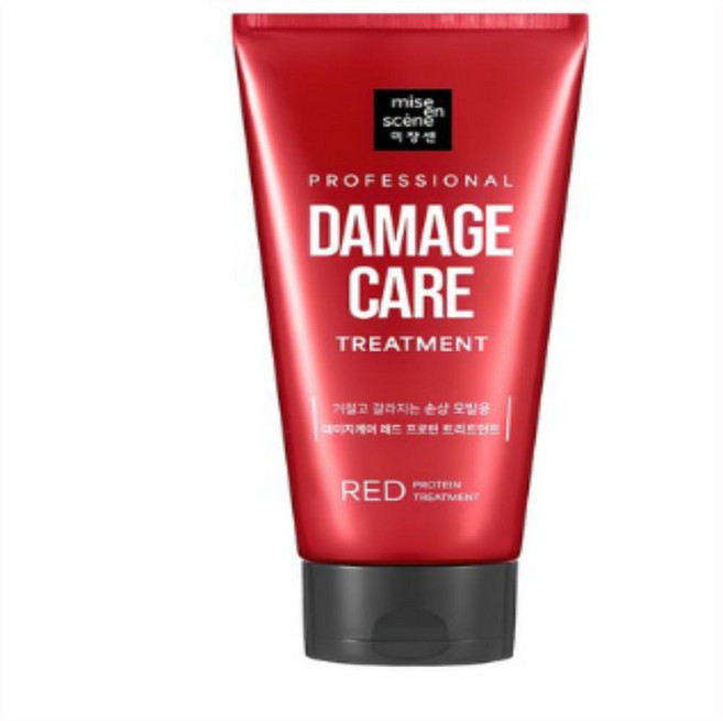 미쟝센 데미지케어 레드 프로틴 트리트먼트 손상 모발용, 330ml, 12개