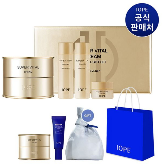 아이오페 슈퍼바이탈 크림 50ml 기획세트, 1세트