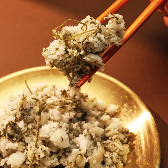 조선팔도떡집 쑥무리 봄철 식사대용 영양간식 진도 햇쑥, 4개, 250g