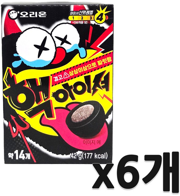 (무)핵아이셔캔디42gx6입(T), 42g, 6개