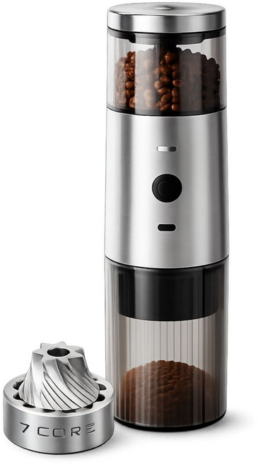 마리슈타이거 LUMI 충전식 무선전동 커피그라인더 V70 7코어 이태리버