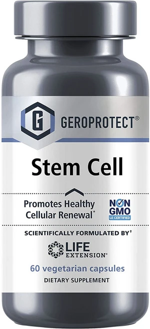 라이프익스텐션 게로프로텍트 스템 셀 베지테리안 캡슐, 60정, 1개 - 쿠팡