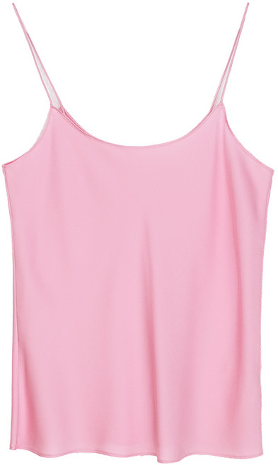 편안한 베스트 통근 직선형 단일 2022년 봄 탄력 있는 19미미 실크 사틴 다채로운