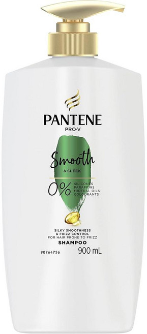 호주 팬틴 Pantene Smooth & Sleek Shampoo 스무스 & 슬릭 실키 스무스네스 샴푸, 1개, 900ml