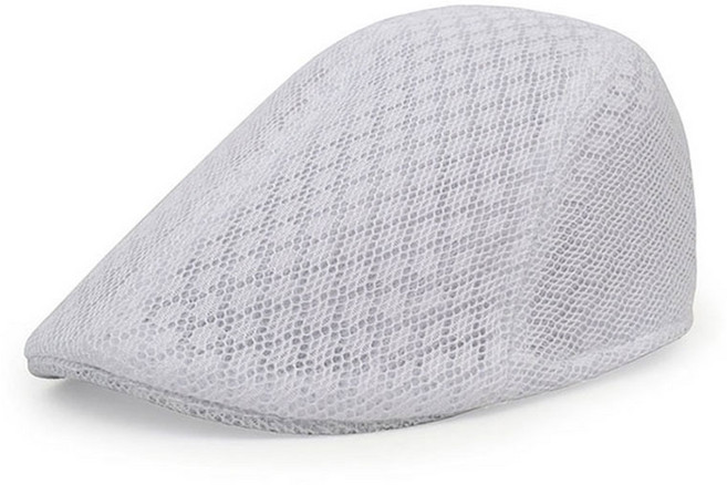 지니홀딩스 남성 메쉬 베레모 통풍 여름 헌팅캡 바리스타 중년 할아버지모자