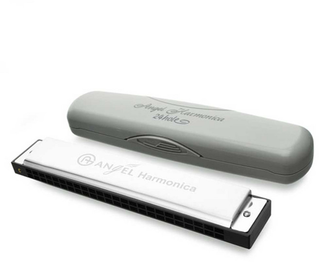 엔젤악기 하모니카 AH-P24 악기 음악시간, 단품, 단품, 1개