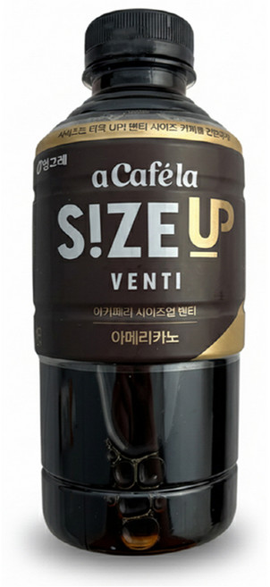 빙그레 아카페라 사이즈업 벤티 아메리카노, 600ml, 6개