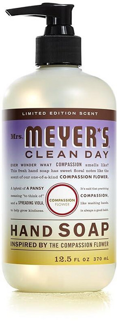 미세스 메이어스 클린데이 핸드솝 컴퍼션 플라워향 370ml, 1개