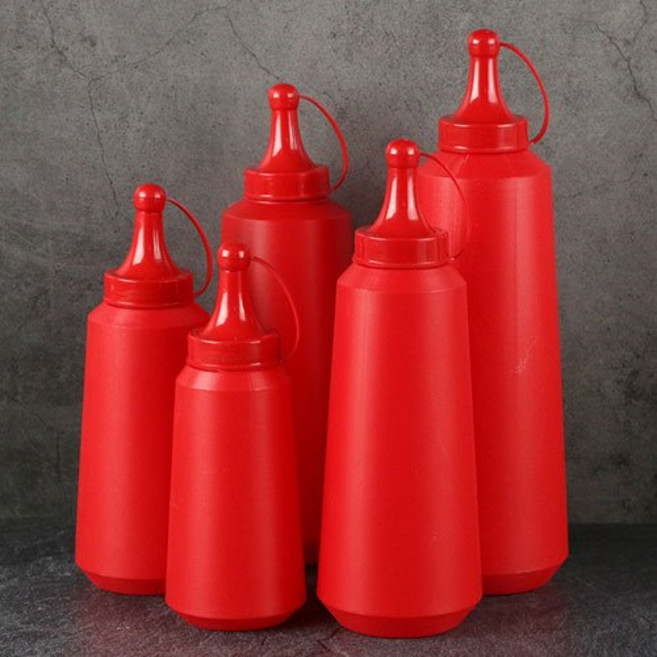 업소용 리빙 케찹병 초장통 소스통 양념통, 500ml, 1개