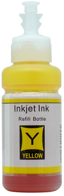 엡손 T664 T664400 호환 무한 리필 잉크, 노랑, 1개