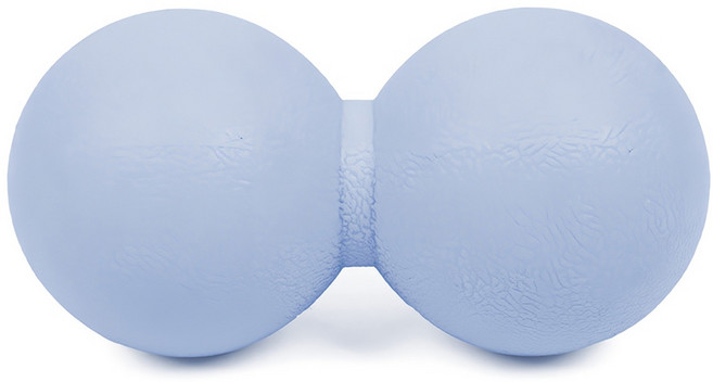 아이워너 TPE 땅콩 마사지볼 발바닥 어깨 지압 안마 요가 필라테스 라크로스 스카이웨이 블루, 스트로우 베리, 1개