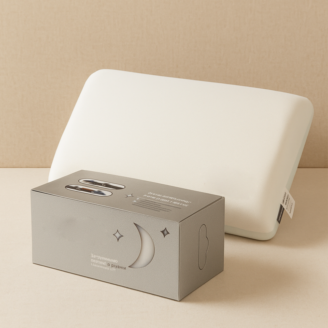 슬립온 목편한 고밀도 프리미엄 메모리폼 베개 1000g, 1개, 고급형