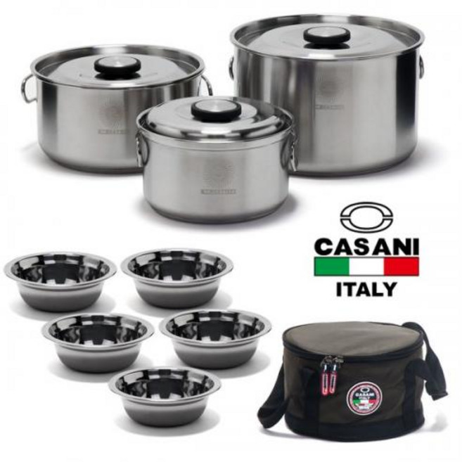 까사니 네이처 스텐 코펠 3~4인용, 1개