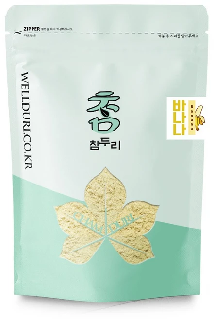 참두리 바나나가루 분말, 1개, 1kg - 쿠팡