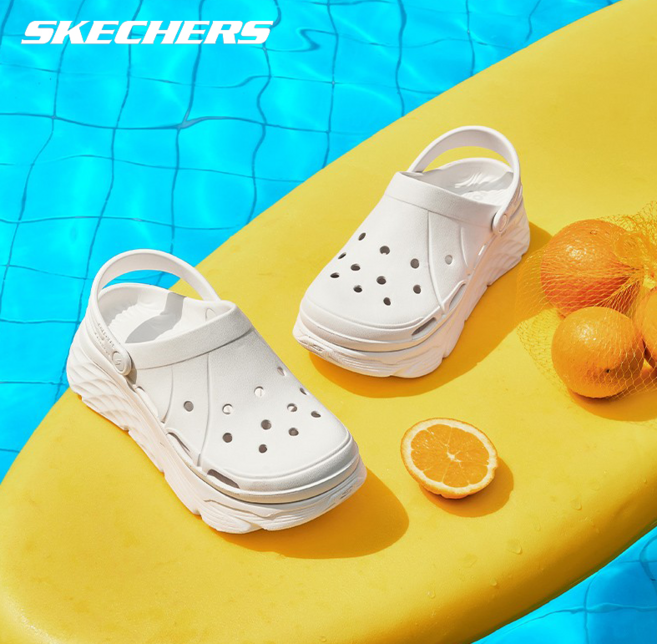 [S] 스케쳐스 여성용 Skechers 여름 맥스쿠셔닝 키높이 쿠션 비치샌들 (사은품증정)
