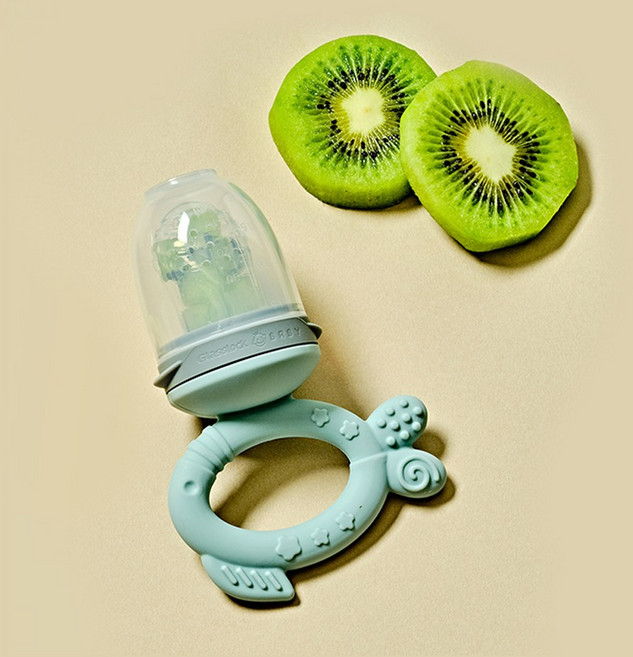 글라스락 베이비 실리콘 과즙망 민트 196569